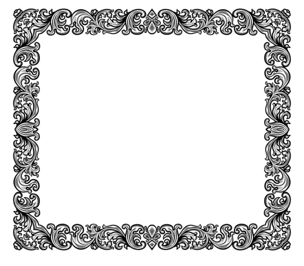 Cadre rétro — Image vectorielle