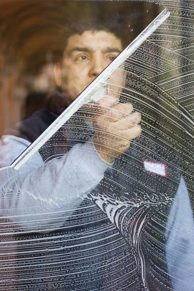 Fensterputzer — Stockfoto