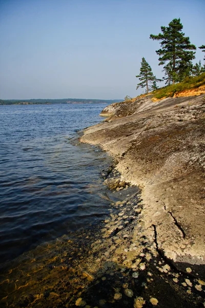 O lago russo Ladoga — Fotografia de Stock