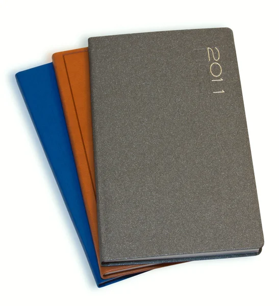 Tres cuadernos — Foto de Stock