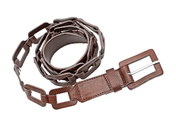 Cinturão de couro feminino — Fotografia de Stock