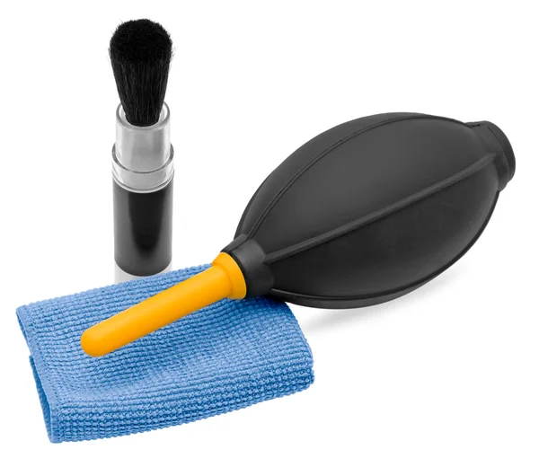 Lente limpiador accesorios —  Fotos de Stock