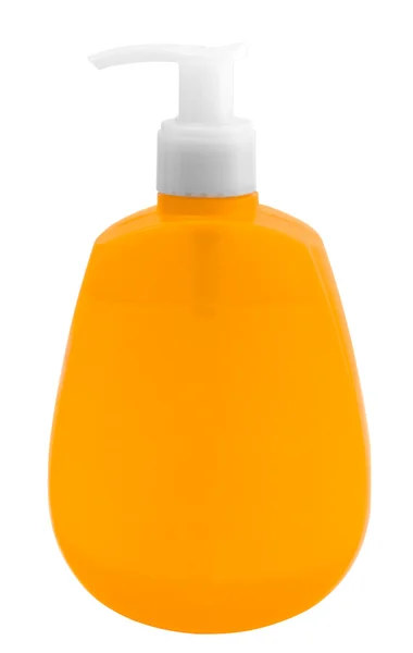 Botella dispensadora de jabón líquido . —  Fotos de Stock