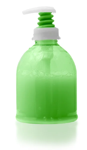 Дозатор бутылка жидкого мыла . — стоковое фото