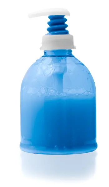 Dispenser fles van vloeibare zeep. — Stockfoto
