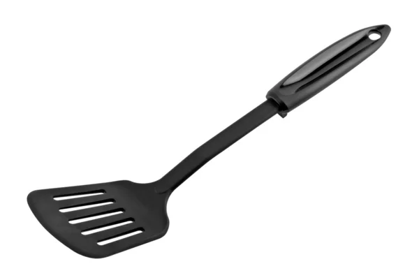 Fekete konyha spatula. Stock Fotó