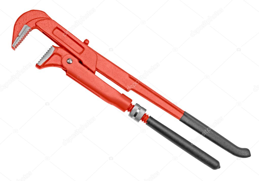 Red wrench.