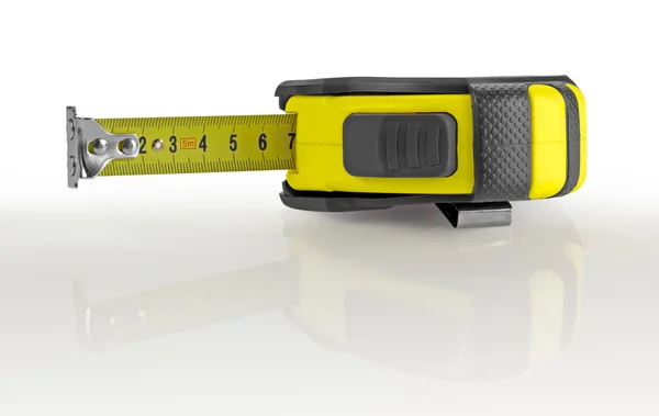 Измерительный инструмент рулетка — стоковое фото