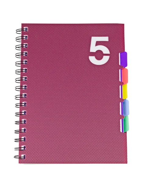 Gesloten office notebook — Stockfoto