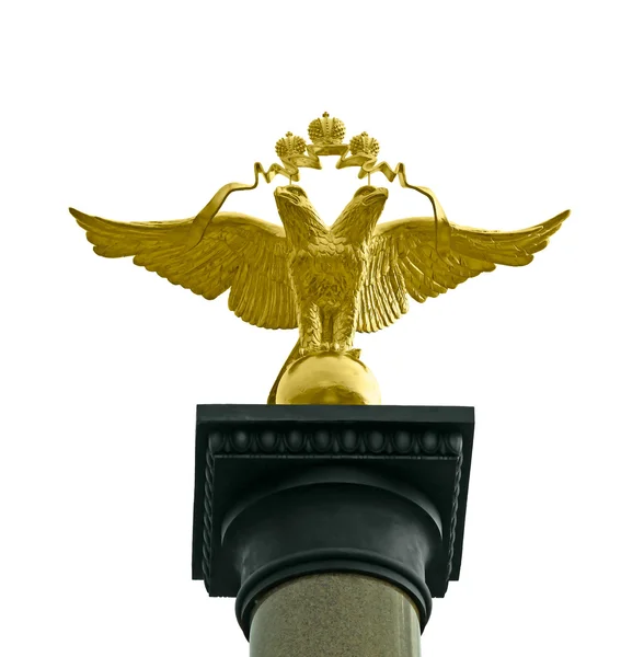 stock image Bronze double-headed eagle.