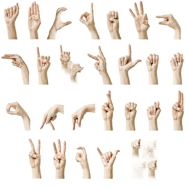 stock image ASL Alphabet