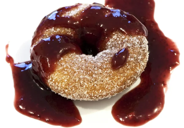 Donut sufocado — Fotografia de Stock