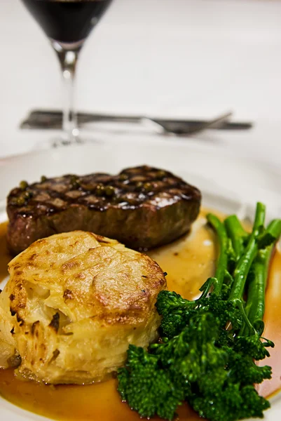 Dokonalý steak — Stock fotografie