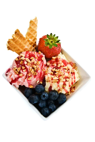 ไอศครีมไอศกรีม — ภาพถ่ายสต็อก