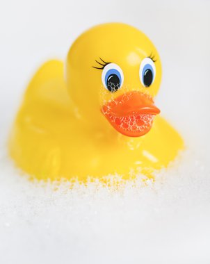 Natürmort kauçuk ducky ve bubble fun!