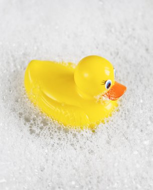 Rubber Ducky bathtime clipart