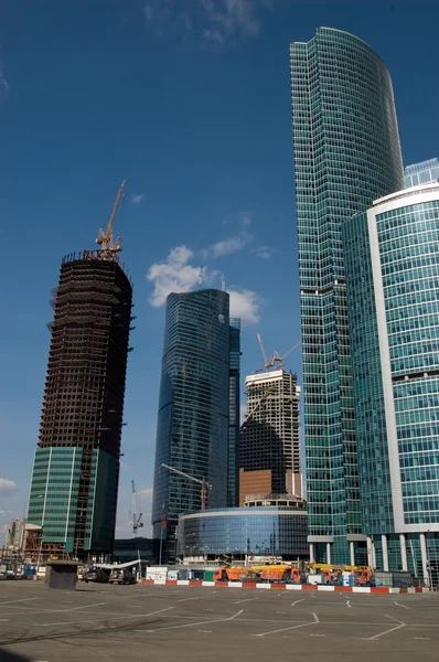Edificio a Mosca-Città — Foto Stock