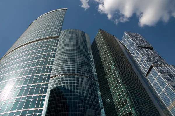 在莫斯科的城市的摩天大楼 — Stock fotografie