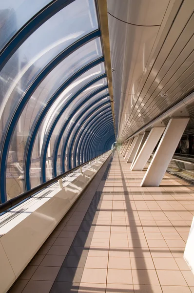 stock image Bridge in Moscow-City