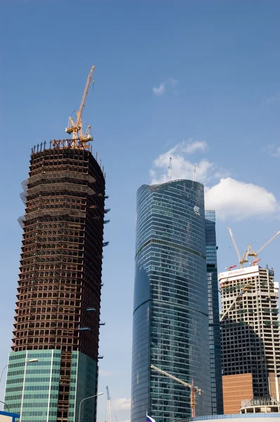 stock image Skyscrapers in Moscow-City