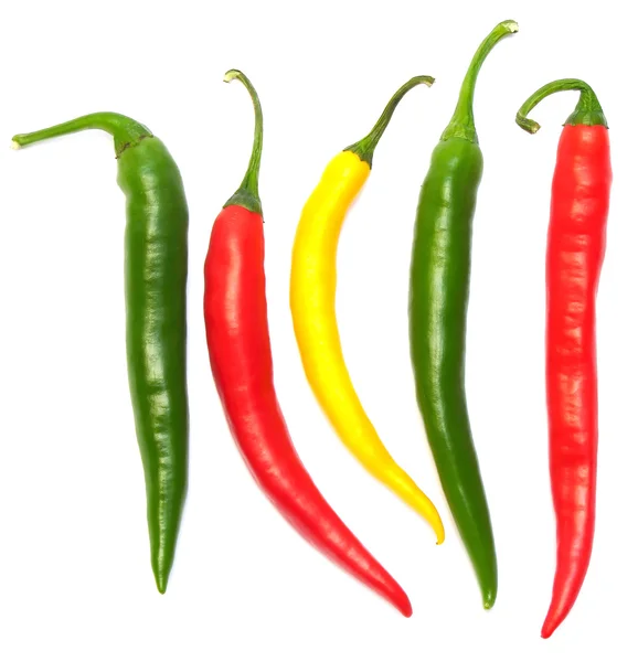 Hot chilli peppers — Stock Photo, Image