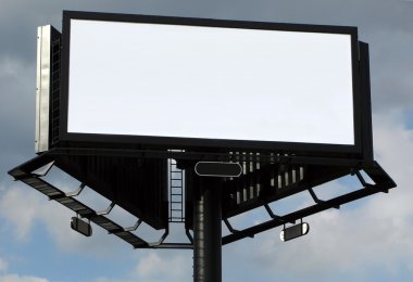 Blank billboard clipart