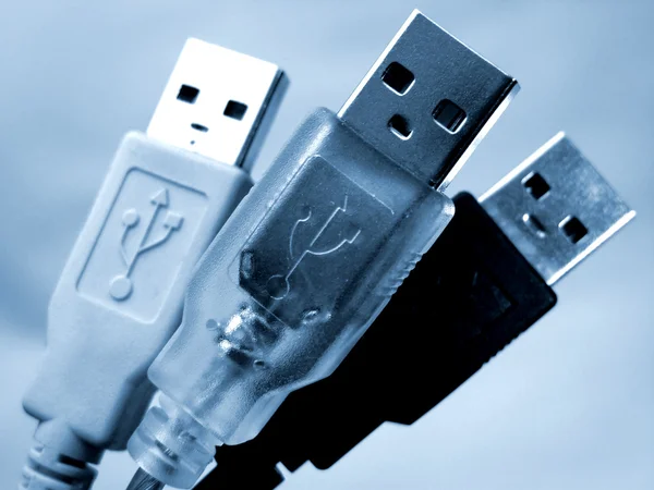 Tomadas USB — Fotografia de Stock