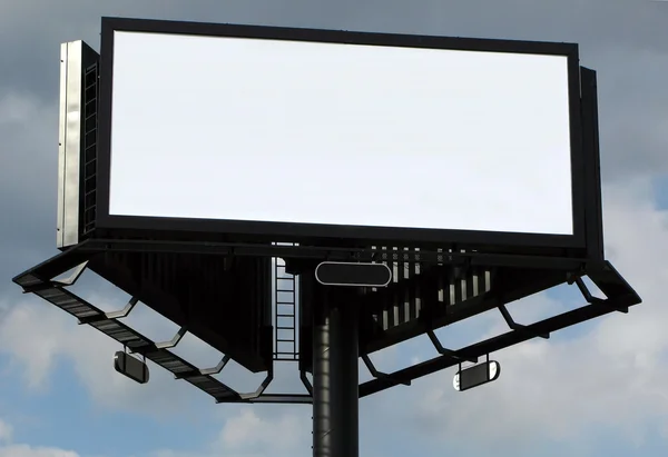 Billboard em branco — Fotografia de Stock