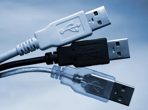 stock image USB plugs