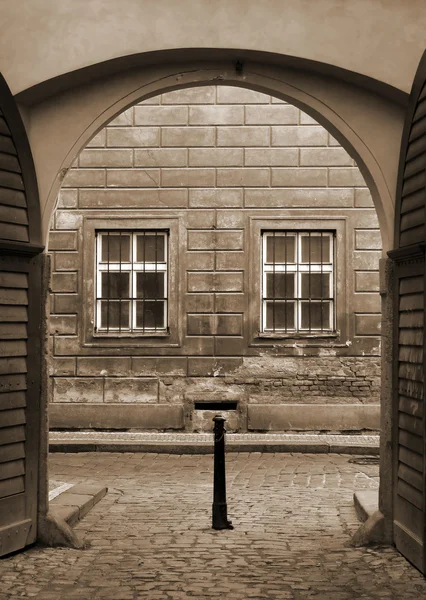 Porta de entrada antiga — Fotografia de Stock