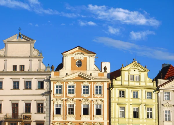 Vecchie case di Praga — Foto Stock