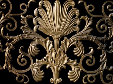 Decorative cast-iron clipart