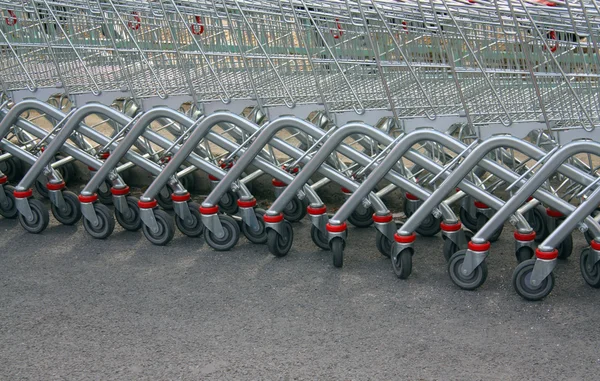 stock image Shopping carts