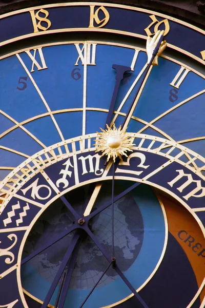 Astronomiska klockor, Prag — Stockfoto