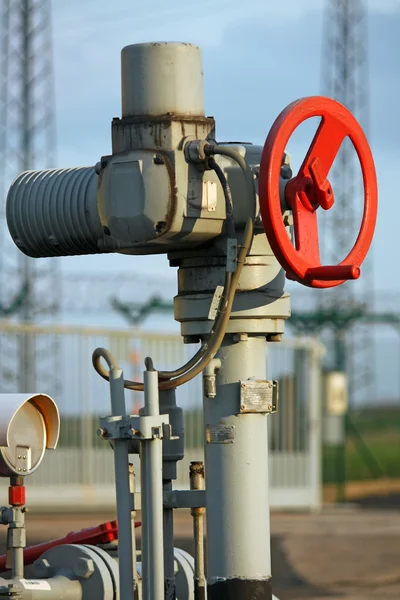 Pipeline valve — Stock Photo, Image