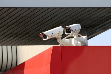 Security cameras clipart