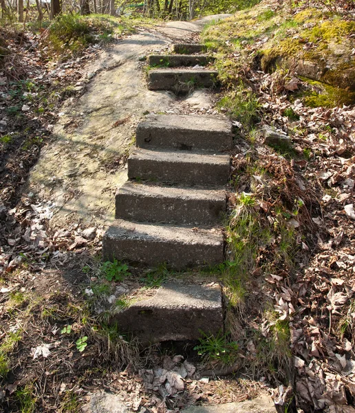 stock image Old brick stair