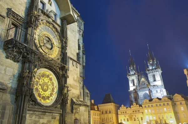 Nacht in Prag — Stockfoto