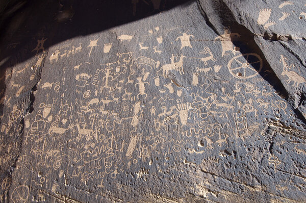 Indian petroglyph