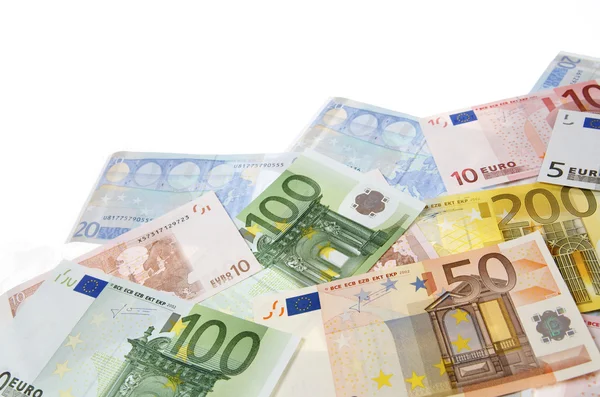 Euro banknotes — Stock Photo, Image