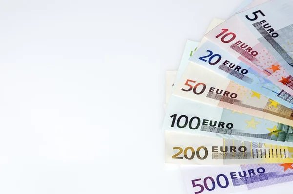 Euró megtekintése — Stock Fotó
