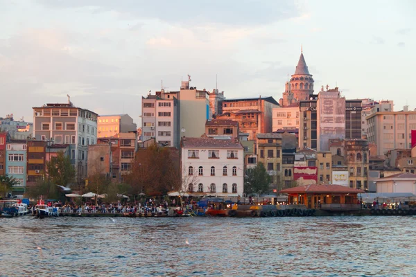 Κατοικημένη περιοχή της Κωνσταντινούπολης — Φωτογραφία Αρχείου