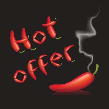 Hot offer clipart