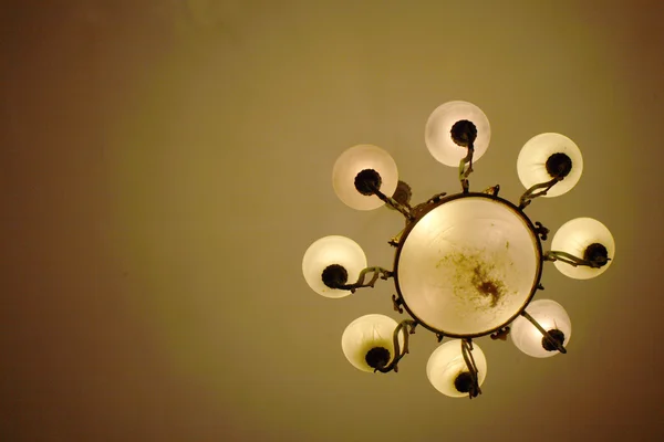 Luce antica sul soffitto — Foto Stock