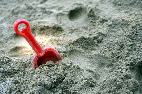 Sand shovel — Stock Photo, Image
