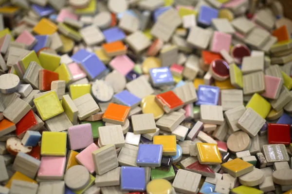 Mosaico azulejos coloridos —  Fotos de Stock