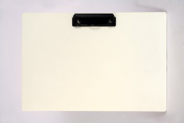 Blank whiteboard clipart