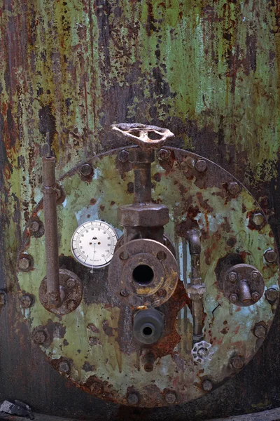Velho motor a vapor — Fotografia de Stock
