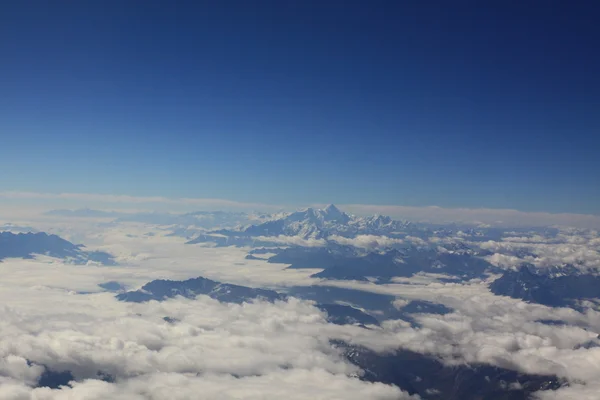 Himalaya dall'aereo — Foto Stock