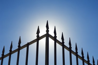 Iron railing clipart